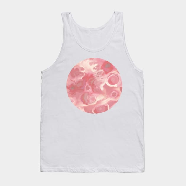 Melted Strawberry Cream Tank Top by micklyn